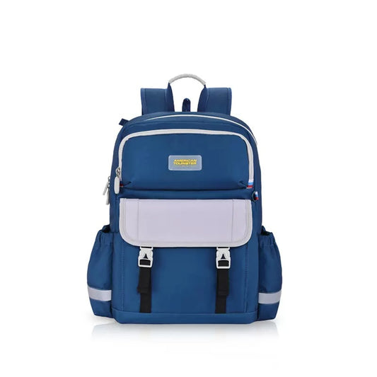 American Boys Lightweight Waterproof Burden Reduction Spine Elementary School Students' Schoolbags