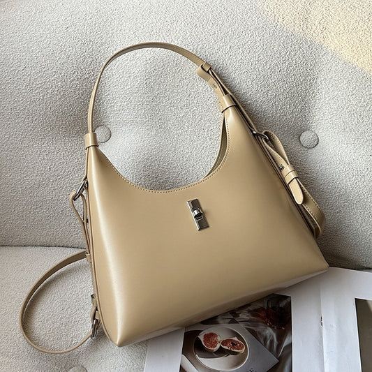 Women's Summer Genuine Leather Design Fashion Portable Shoulder Bags