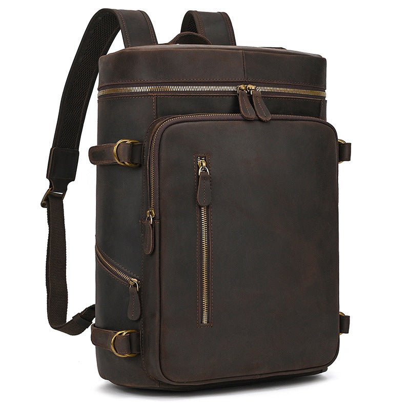 Women's & Men's & Crazy Horse Leather Vintage Backpacks