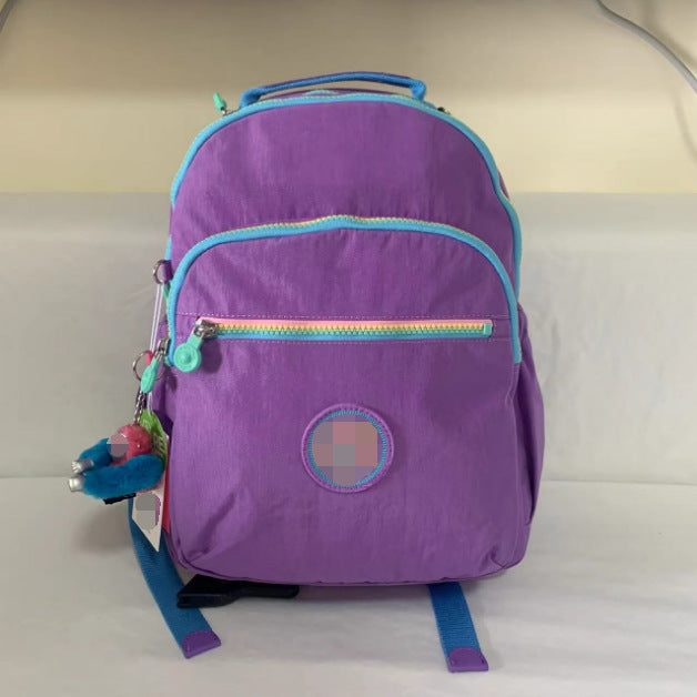 Summer Nylon Monkey Medium Side Commuter Backpacks