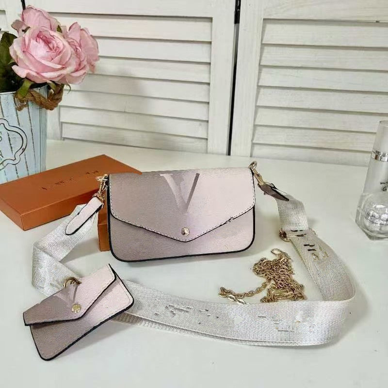 Tricolor Printed Mahjong Mini Gift Box Small Square Bags