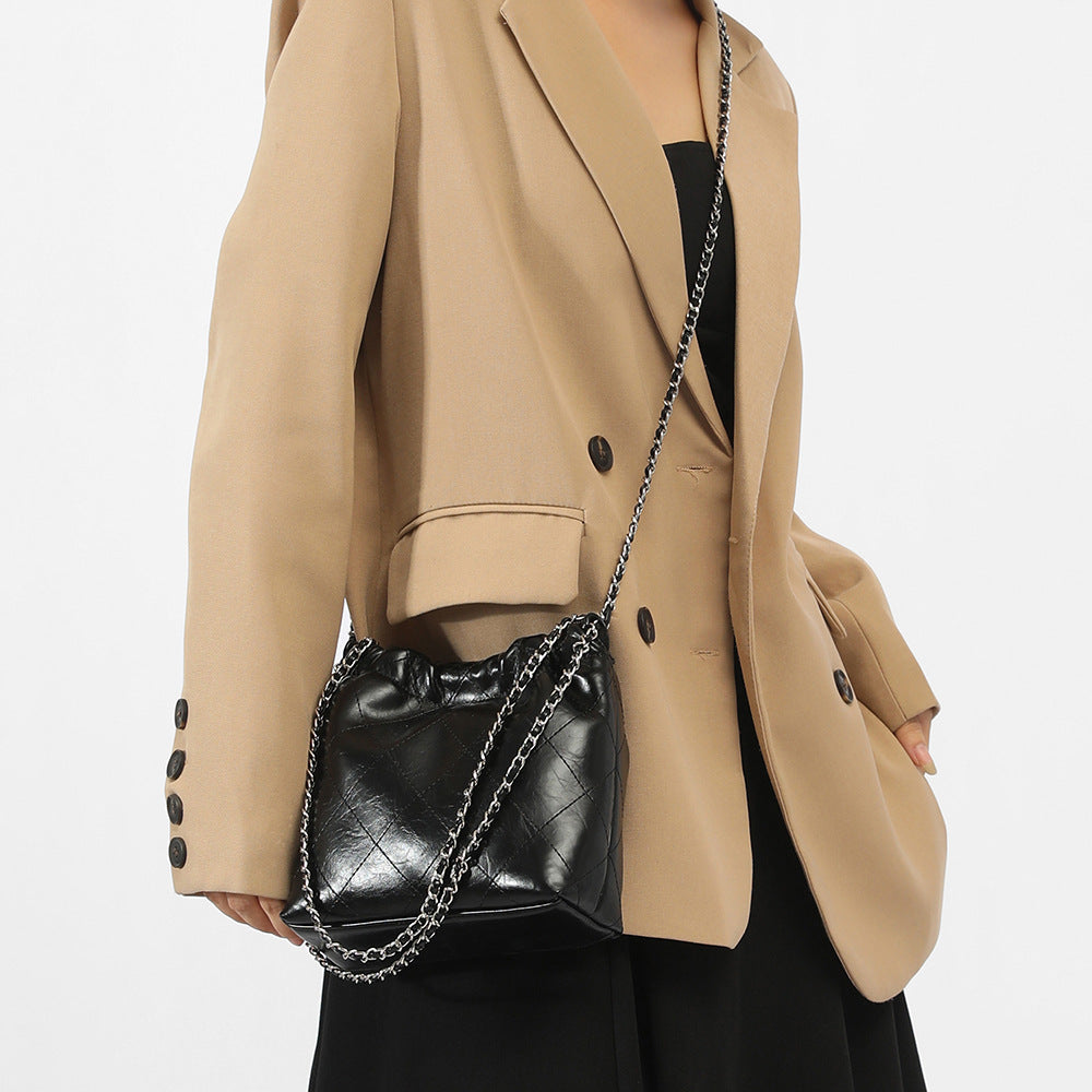 Women's High-grade Underarm Fashion Rhombus Chain Commuter Shoulder Bags