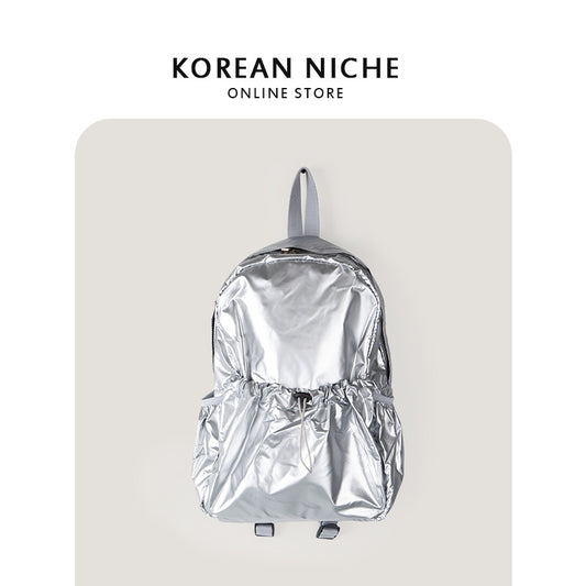 Drawstring Large Capacity Female Design Idle Backpacks