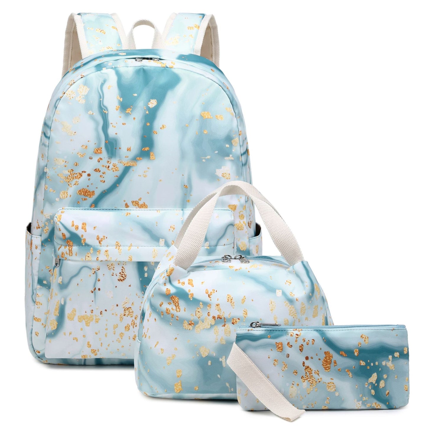 Magic Color Three-piece Set Female Sweet Backpacks