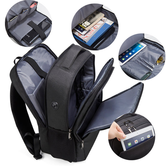 Men's Large Capacity Oxford Cloth Printed Business Backpacks