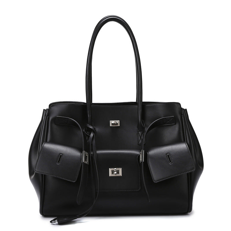 Women's Simple Versatile Large Capacity Commuter Tote Bags