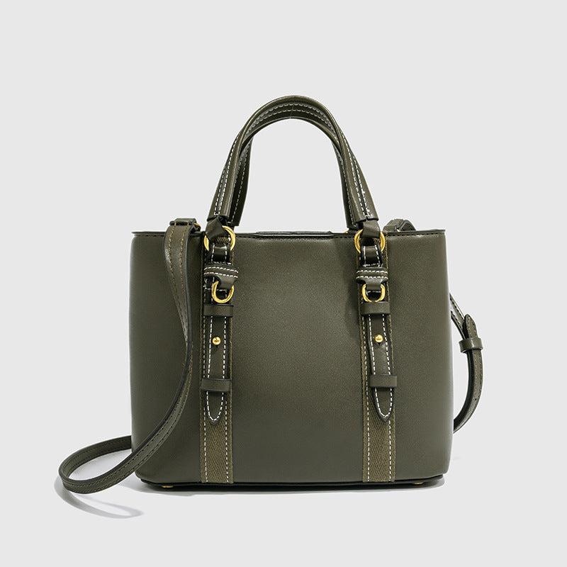 Women's Stylish Z Summer Green High-grade Bucket Bags