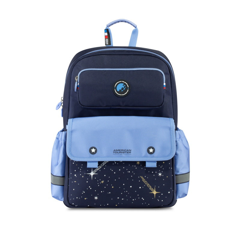 American Boys Grade Burden Reduction Spine Protection Ultra Light Elementary School Students' Schoolbags
