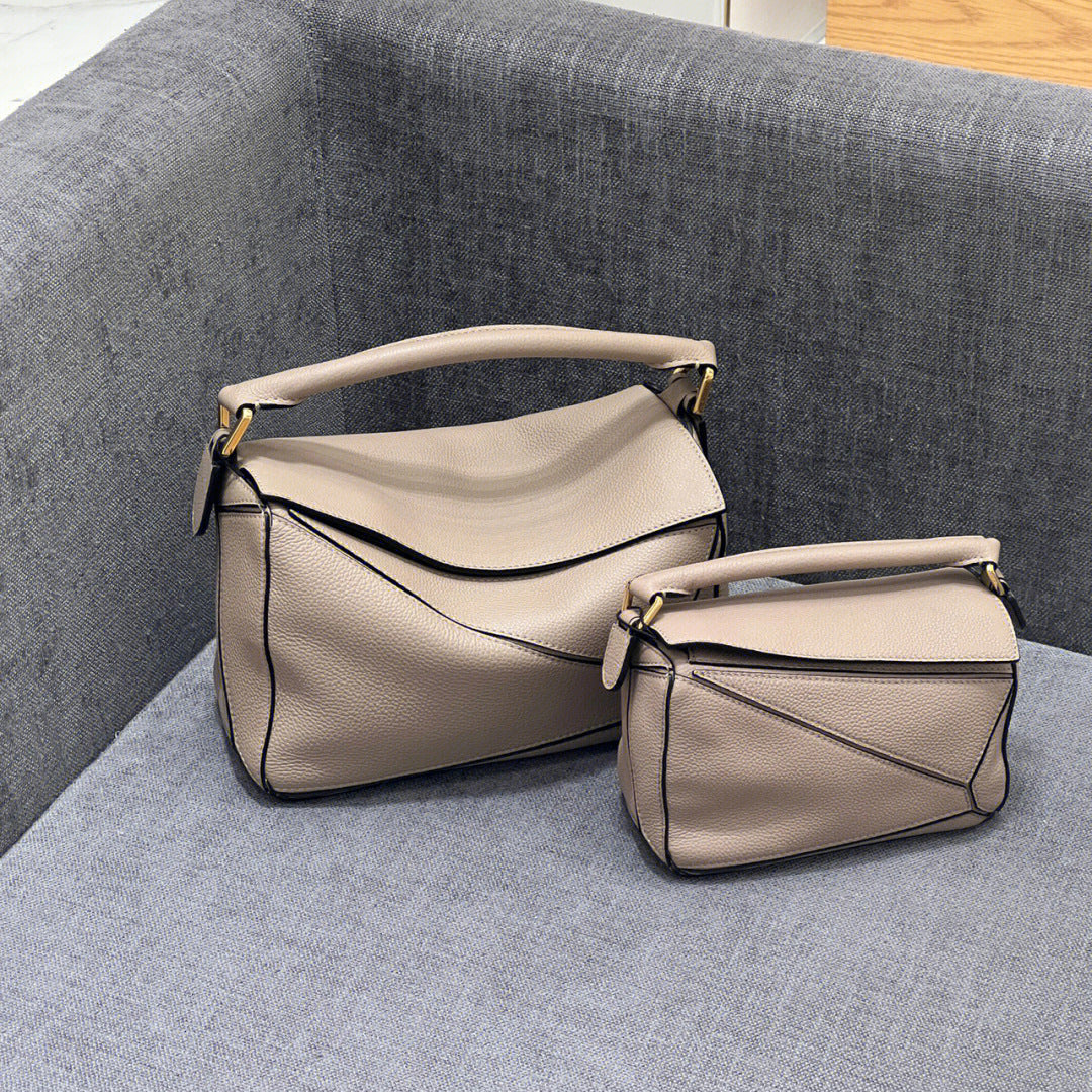 Women's Stitching Geometric Mini Genuine Leather Soft Bags
