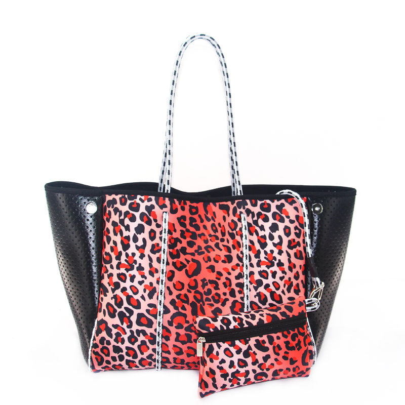 Women's Fashion Neoprene Big Large Beach Travel Bags