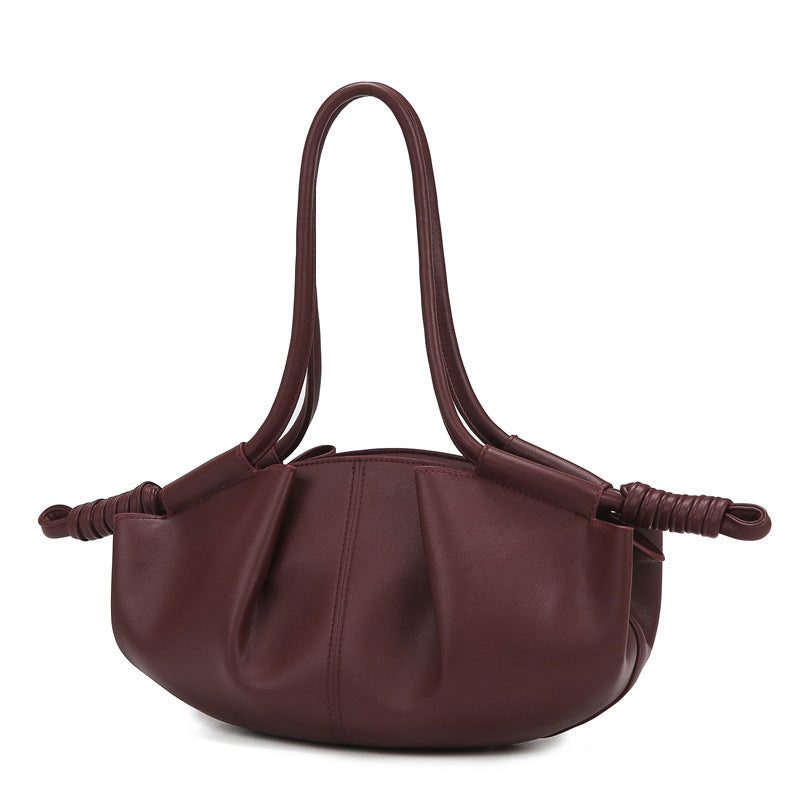 Women's For High-grade Korean Style Fashionable Cloud Shoulder Bags