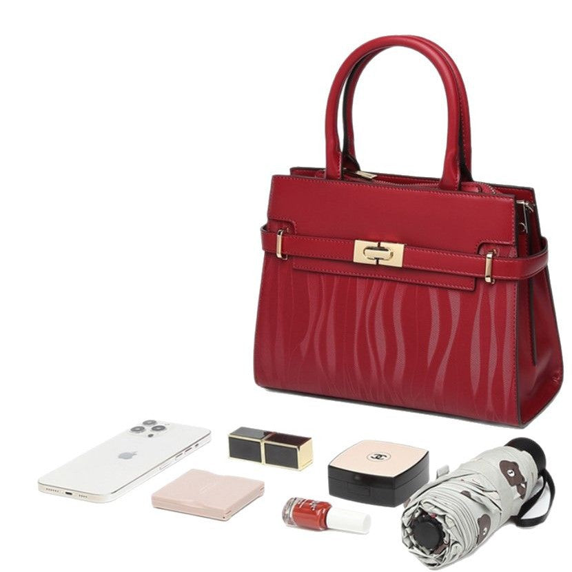 Texture Wedding Female Bride Style Large Bags