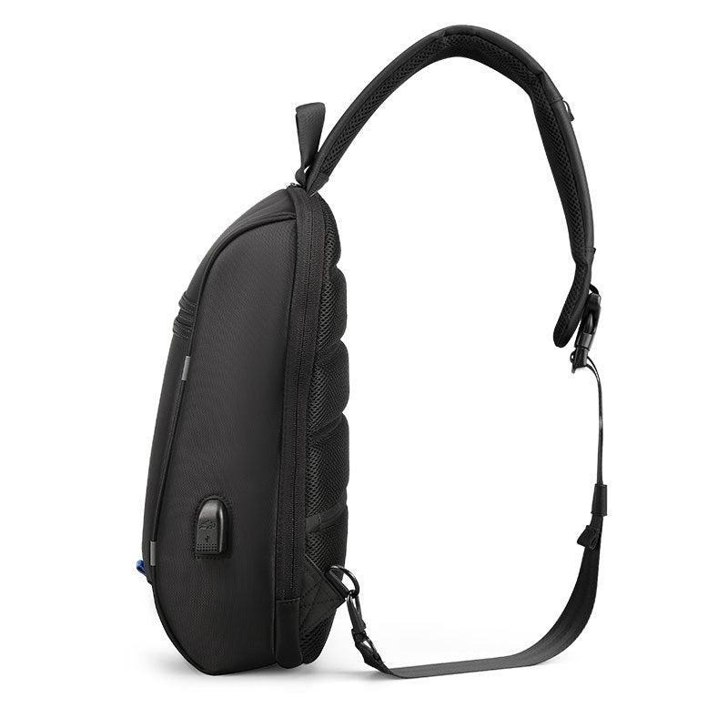 Men's Large Capacity Business Commute Trendy Riding Men's Shoulder Bags