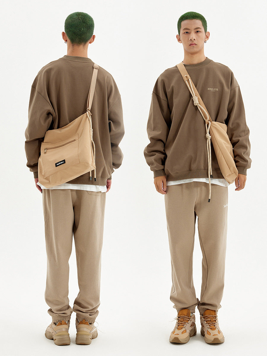 Women's & Men's & Hello Leisure Large Capacity Fashion Men's Messenger Bags