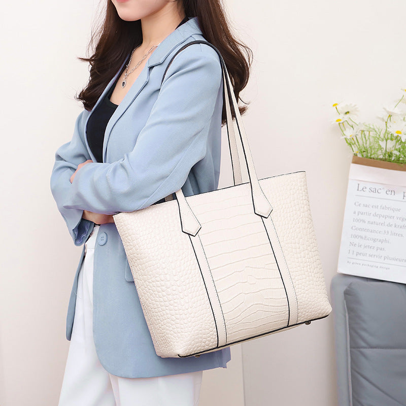 Women's Big Large Capacity Commuter High-grade Tote Bags