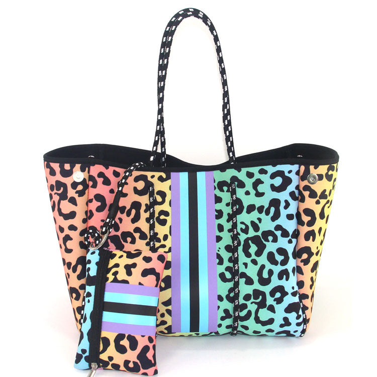 Women's Fashion Neoprene Big Large Beach Travel Bags