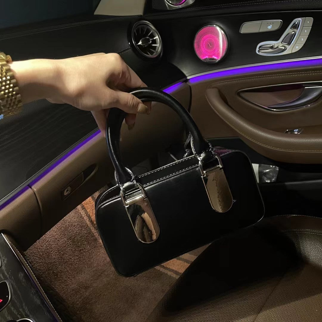 Premium Size Boston Design Vintage Bowling Small Square Bags