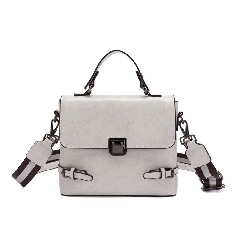 Women's First Layer Cowhide Trendy Underarm Light Shoulder Bags
