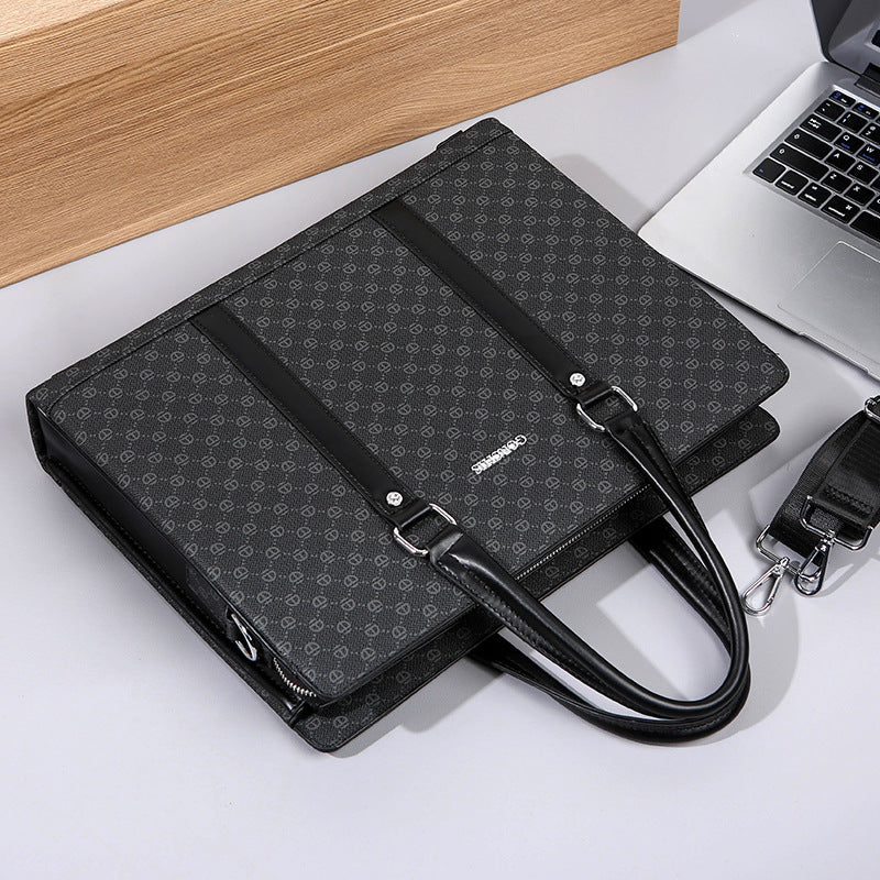 Men's Business Large Capacity Password Conference File Men's Briefcases