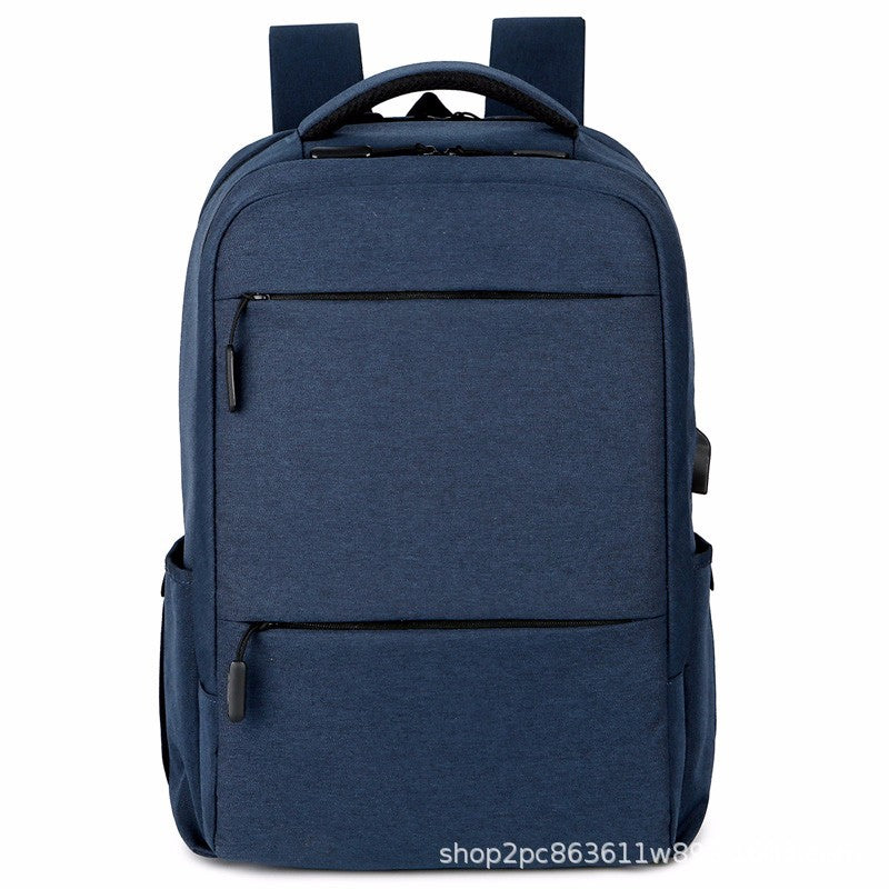 Men's Classic Business Fixed Printing Waterproof Backpacks