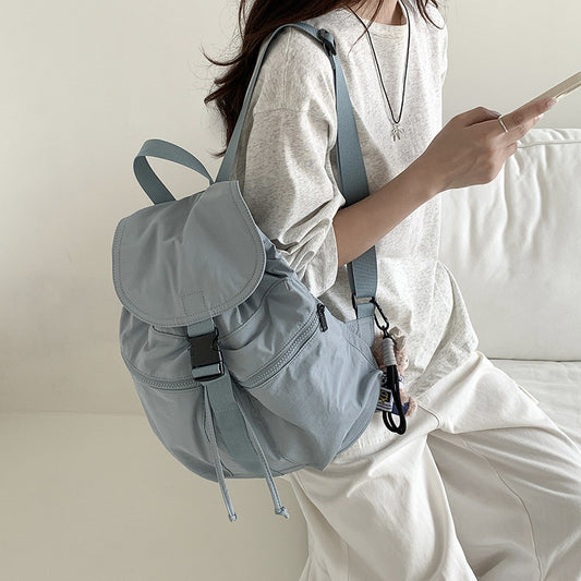 Style Autumn Flip Lightweight Female College Backpacks