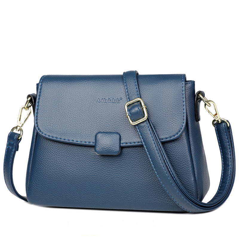 Women's Unique Pretty Fan Soft Leather Crossbody Bags