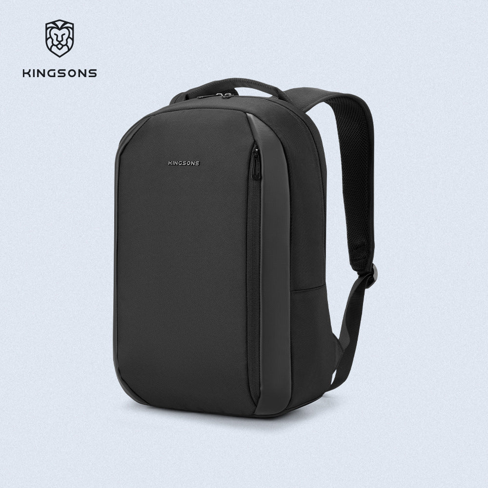 Men's Simple Business Inch Pocket Trip Commuter Backpacks