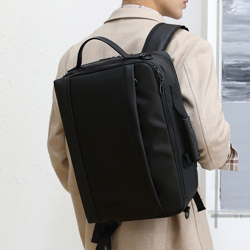 Men's Large Capacity Waterproof Business Trip Computer Backpacks