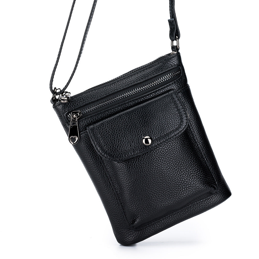 Women's Genuine Leather Large Capacity Mobile First Phone Bags