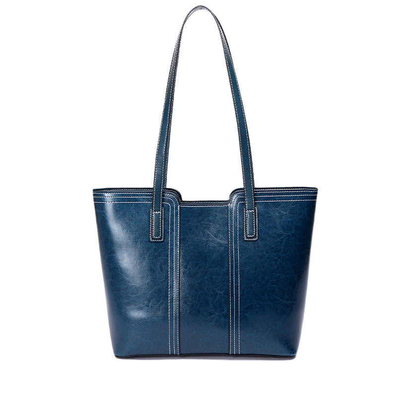 Women's Simple Underarm Light Luxury Large Capacity Shoulder Bags