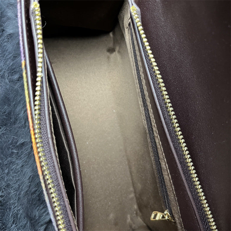 Women's Elegant Chinese Style Retro Pattern Yarn Handbags