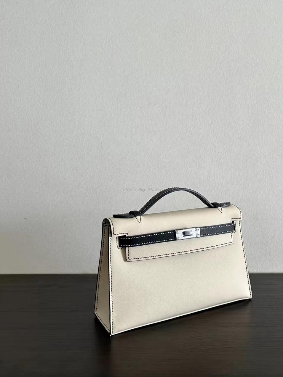 Women's Layer Cowhide Generation Kelly Genuine Leather Chain Contrast Bags