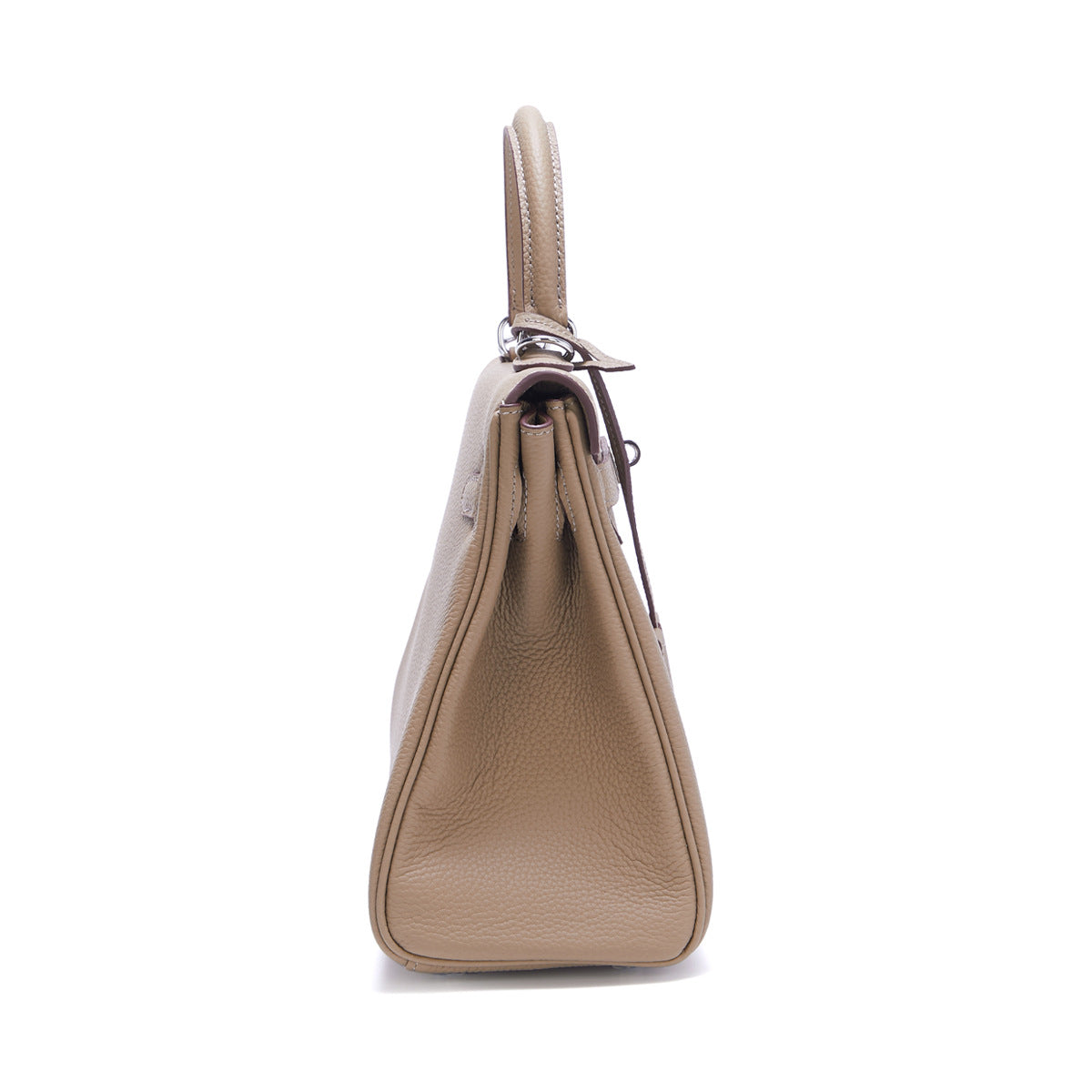 Women's First Layer Cowhide Kelly Sier Stylish Handbags