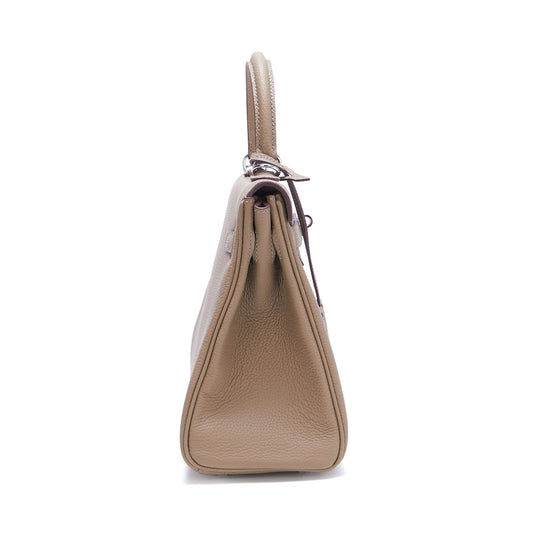 Women's First Layer Cowhide Kelly Sier Stylish Handbags