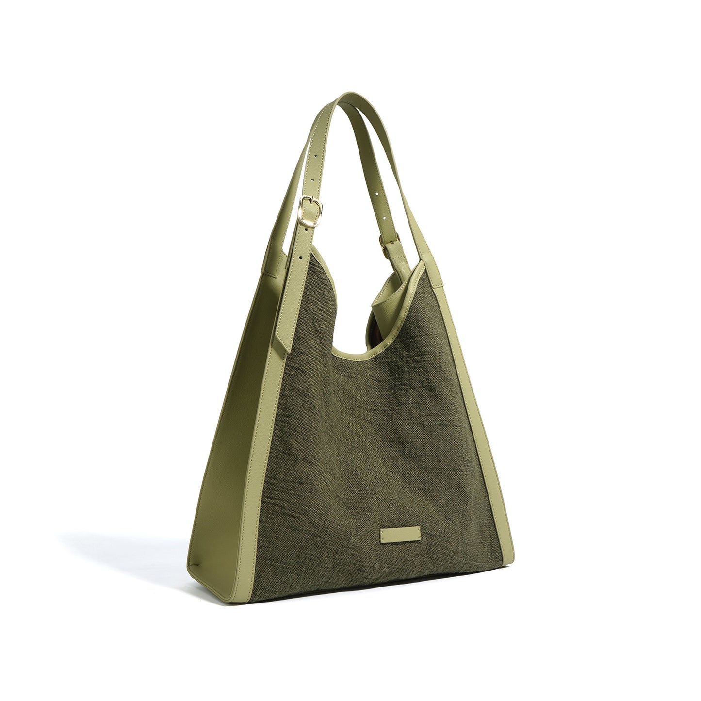 Women's Capacity Cotton Linen Simplicity Commuter Underarm Cloth Shoulder Bags