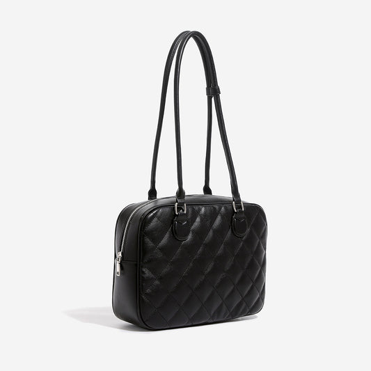 Capacity Toast Computer Classic Style Portable Rhombus Tote Bags