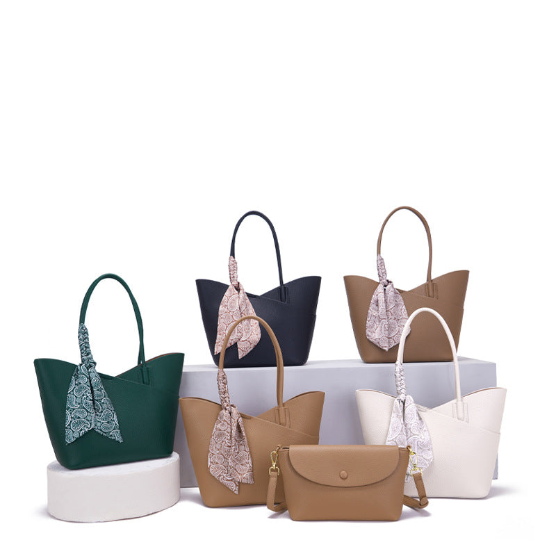 Women's Fashionable Korean Style Simple Underarm Portable Shoulder Bags