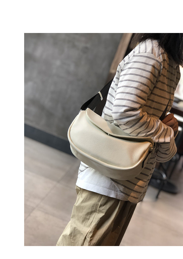Women's First Layer Cowhide Fashion Trend Genuine Crossbody Bags
