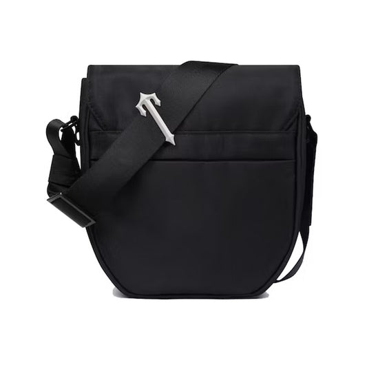 Women's & Men's & Metal Retro Black Reflective Good-looking Men's Shoulder Bags