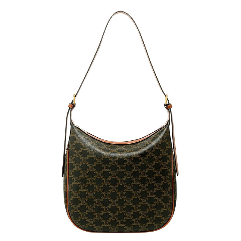 Women's Genuine Leather Underarm Fashion Large Capacity Shoulder Bags