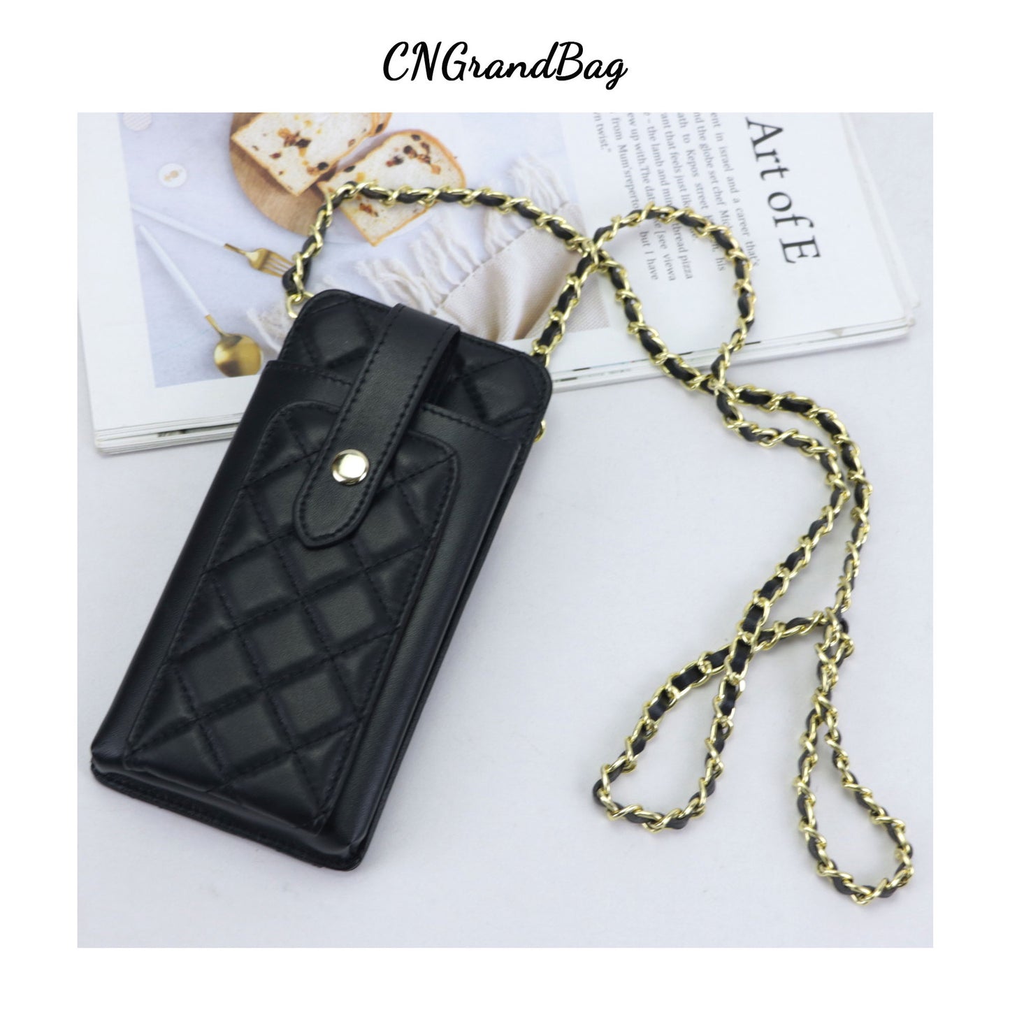Women's Wild Genuine Sheep Skin Mobile Mini Bags
