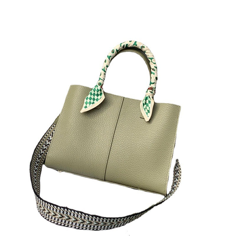 Women's Leather Portable Niche Large Capacity High-grade Crossbody Bags