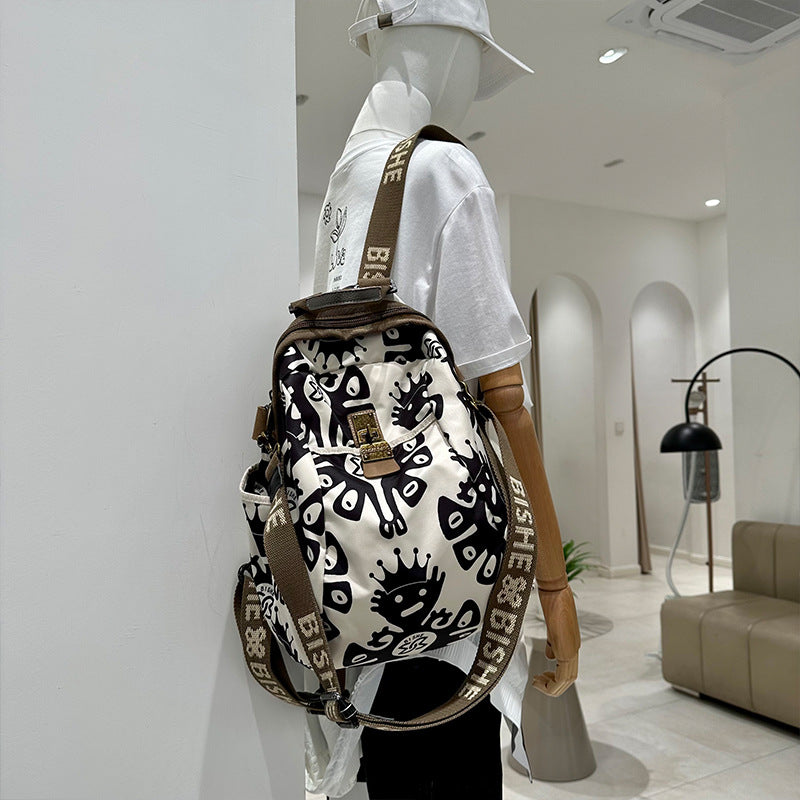 Women's Trendy Fashion Oxford Cloth Large Capacity Backpacks