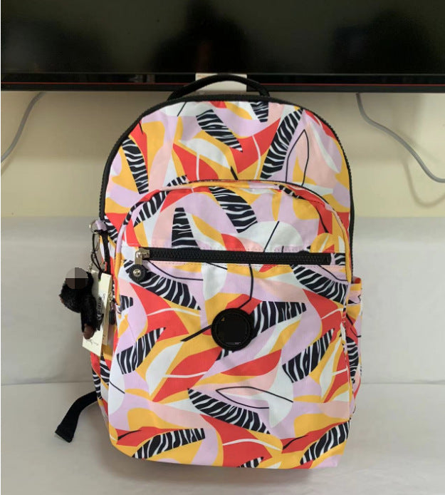 Glamorous Household Nylon Monkey Unisex Computer Backpacks