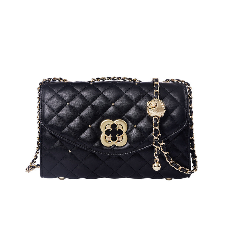 Women's Fu Chic Chain Real Cow Leather Bags