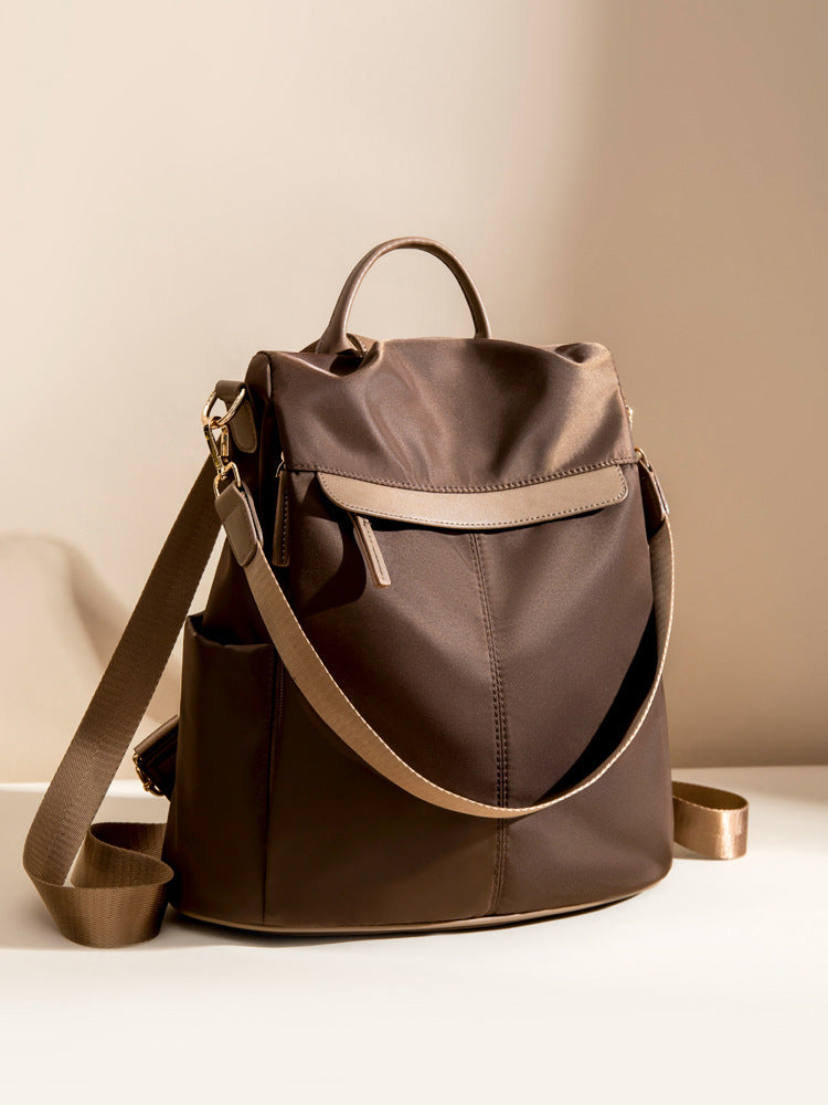 Women's Versatile Lightweight Waterproof Computer Korean Backpacks