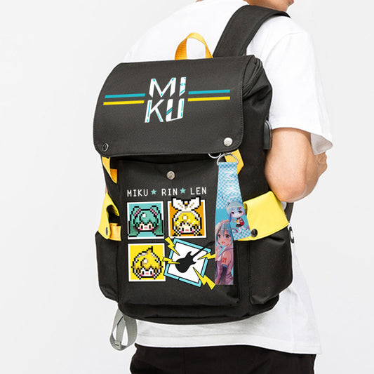 Future Secondary Yuan Home Anime Male Backpacks