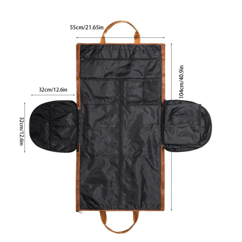 Men's Convertible Portable Clothing Suit Fitness Multifunctional Travel Bags
