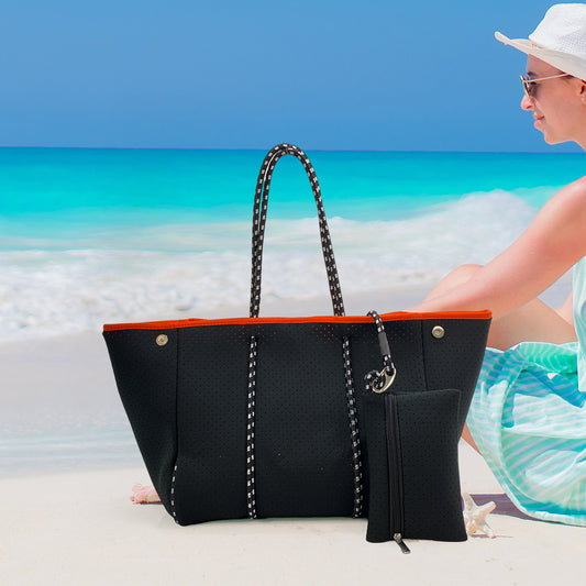 Women's Fashion Neoprene Big Large Beach Travel Bags