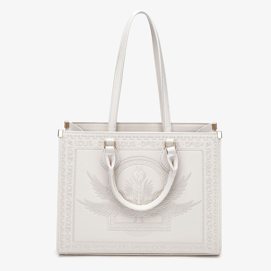 Women's Large-sized High-grade Chinese Style Embroidery Tote Bags